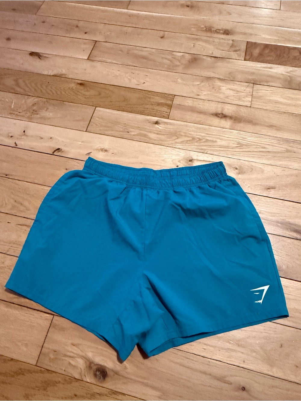 Gymshark Teal Running Workout Shorts Women’s Medium